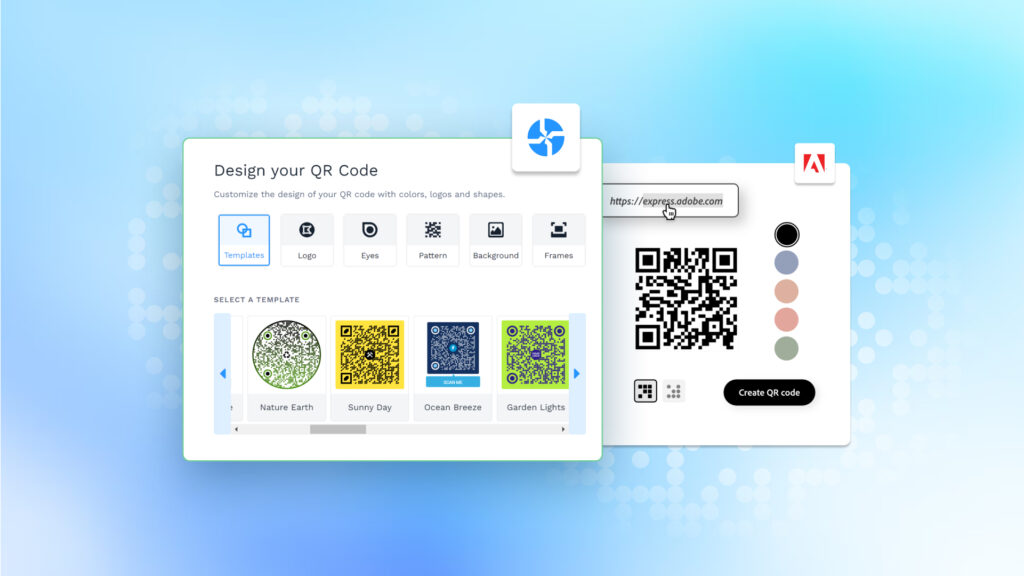 Customize Beaconstac QR Codes vs limited customization in Adobe QR Codes