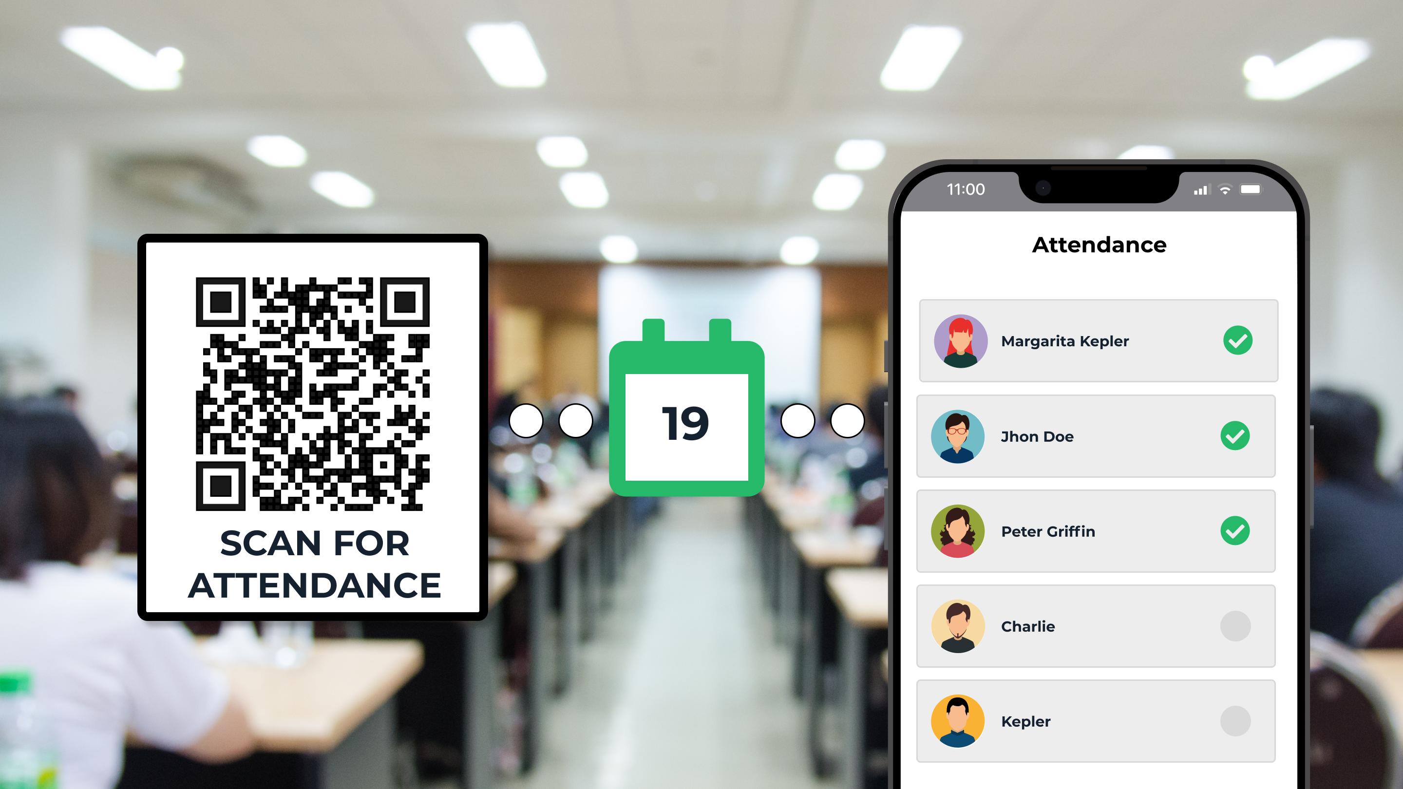 How to create a free QR Code for attendance with Beaconstac