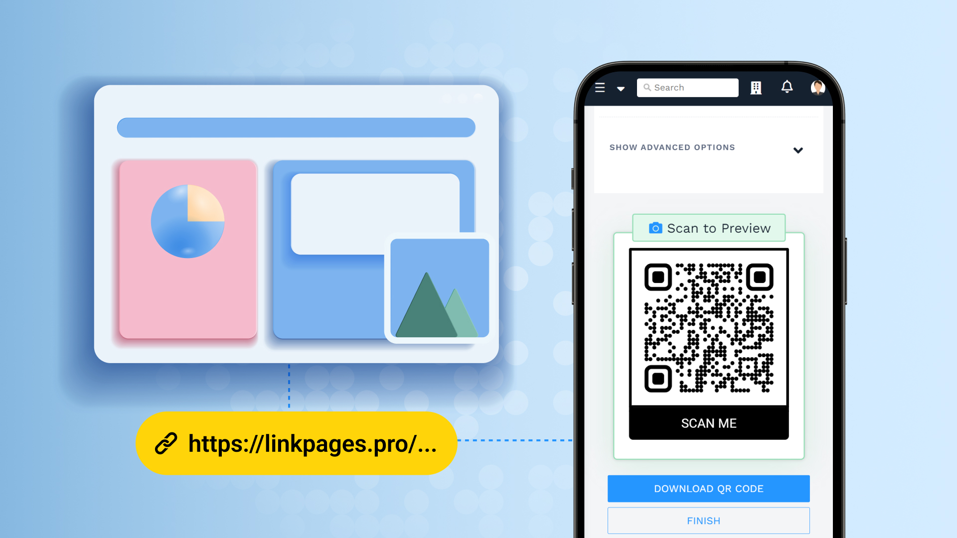 How to make a QR Code for a link on iPhone with Beaconstac