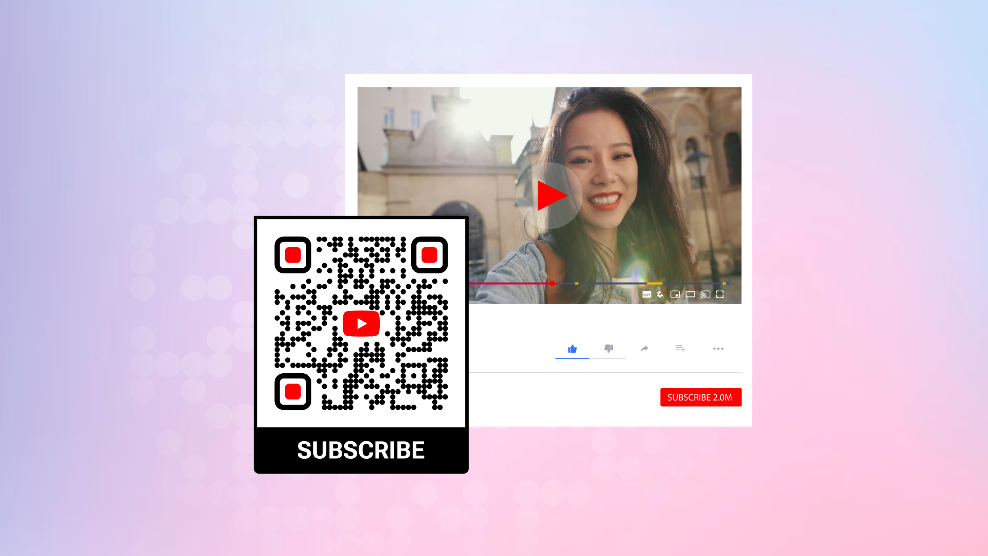 How to make a qr code for a youtube video