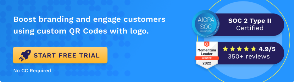 Create a free QR Code with logo