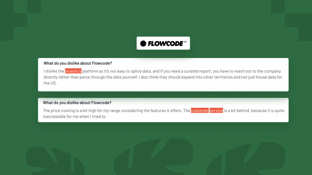 Flowcode customer reviews 