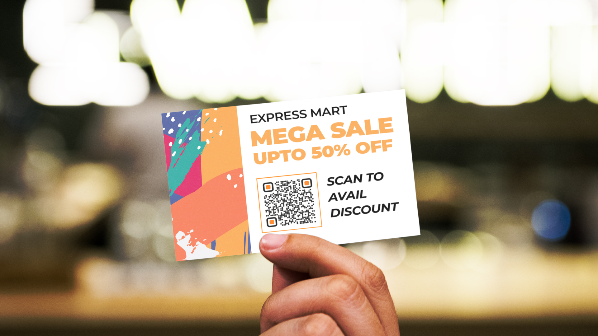 Make printable coupons with QR Scan Codes on Beaconstac
