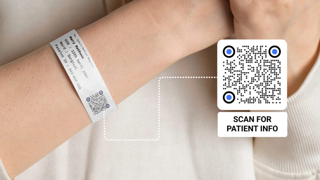 Use QR Codes in healthcare to share patient information