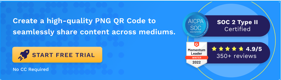 Create a PNG QR Code