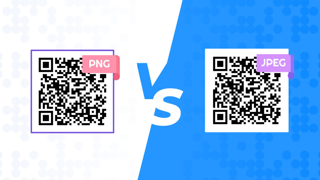 PNG vs JPEG QR Code: Which to choose?